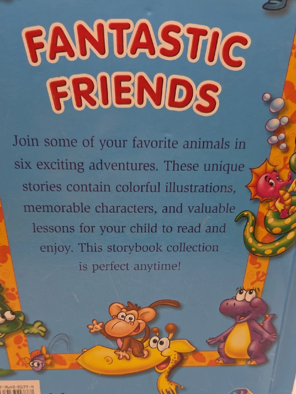 Fantastic Friends Kids Story Book - Blue